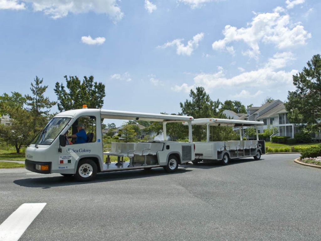 Sea colony west beach shuttle