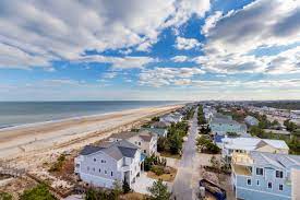 Drone shot of Middlesex beach Drone shot of Middlesex beach